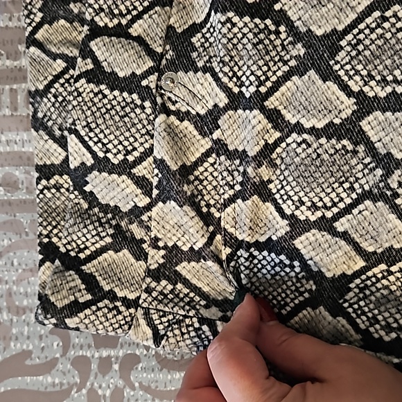 NWT Michael Kors Snake Print Jeggings - Picture 4 of 12